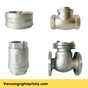 van một chiều inox