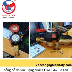 đồng hồ nước nóng POWAGAZ Ba Lan DN15-DN100