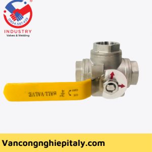 van bi inox 3 cửa chữ L