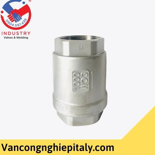 Van 1 chiều lò xo inox