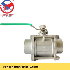 van bi inox 3pc kết nối hàn