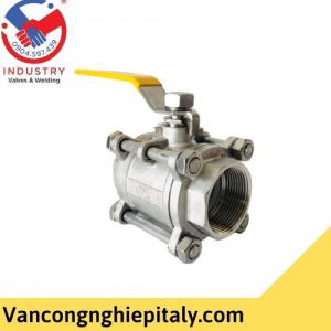 Van bi 3 mảnh nối ren