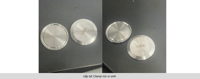 nắp bịt clamp mù vi sinh