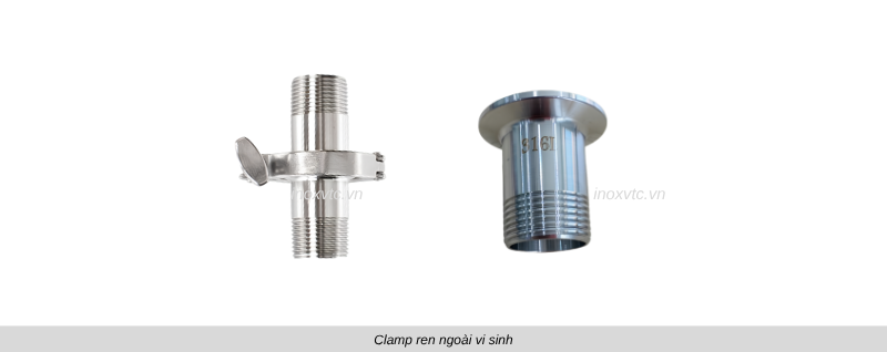 clamp vi sinh ren ngoài