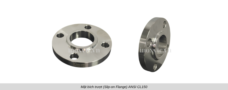 mặt bích hàn trượt slip-on ansi CL150